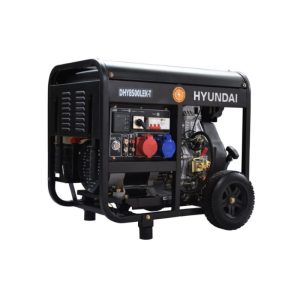 GENERATOR DE CURENT TRIFAZAT CU MOTOR DIESEL HYUNDAI DHY8500LEK-T Scule Hyundai Echipamente Profesionale