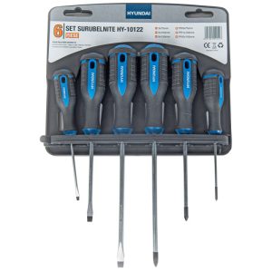 TRUSĂ DE SCULE MANUALĂ HYUNDAI HY-10122 Scule Hyundai Unelte Truse Profesionale